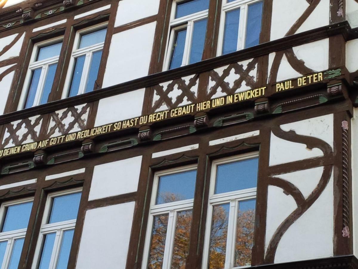 Апартаменты Paul Deter Haus Кведлинбург Экстерьер фото